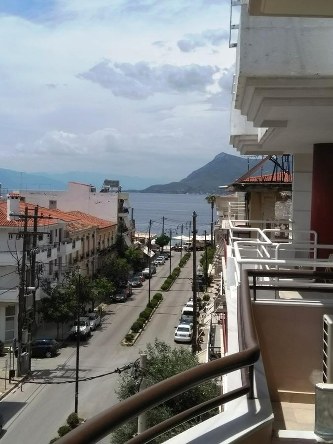 Telethrio Apartment Loutra Edipsou  ภายนอก รูปภาพ